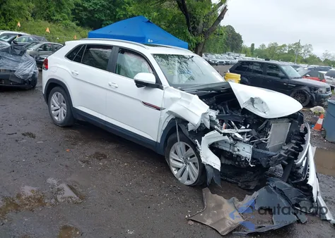 2021 Volkswagen Atlas Cross Sport 3.6L V6 Se W/Technology z USA, uszkodzony, nr VIN 1V2KE2CAXMC202664